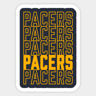 PACERS Sticker